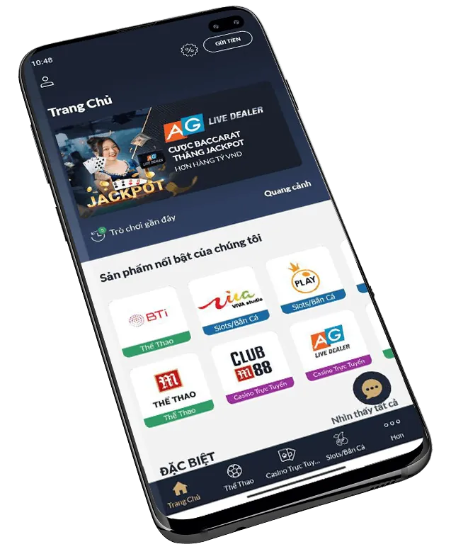 Nạp tiền và bắt đầu chơi vn582 win